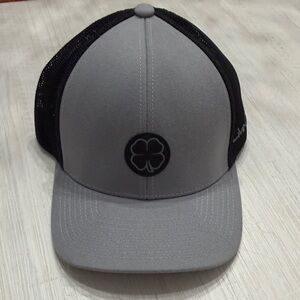 NWOT Black Clover Gray and Black Mesh Cap